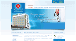 Desktop Screenshot of lisimed.ro